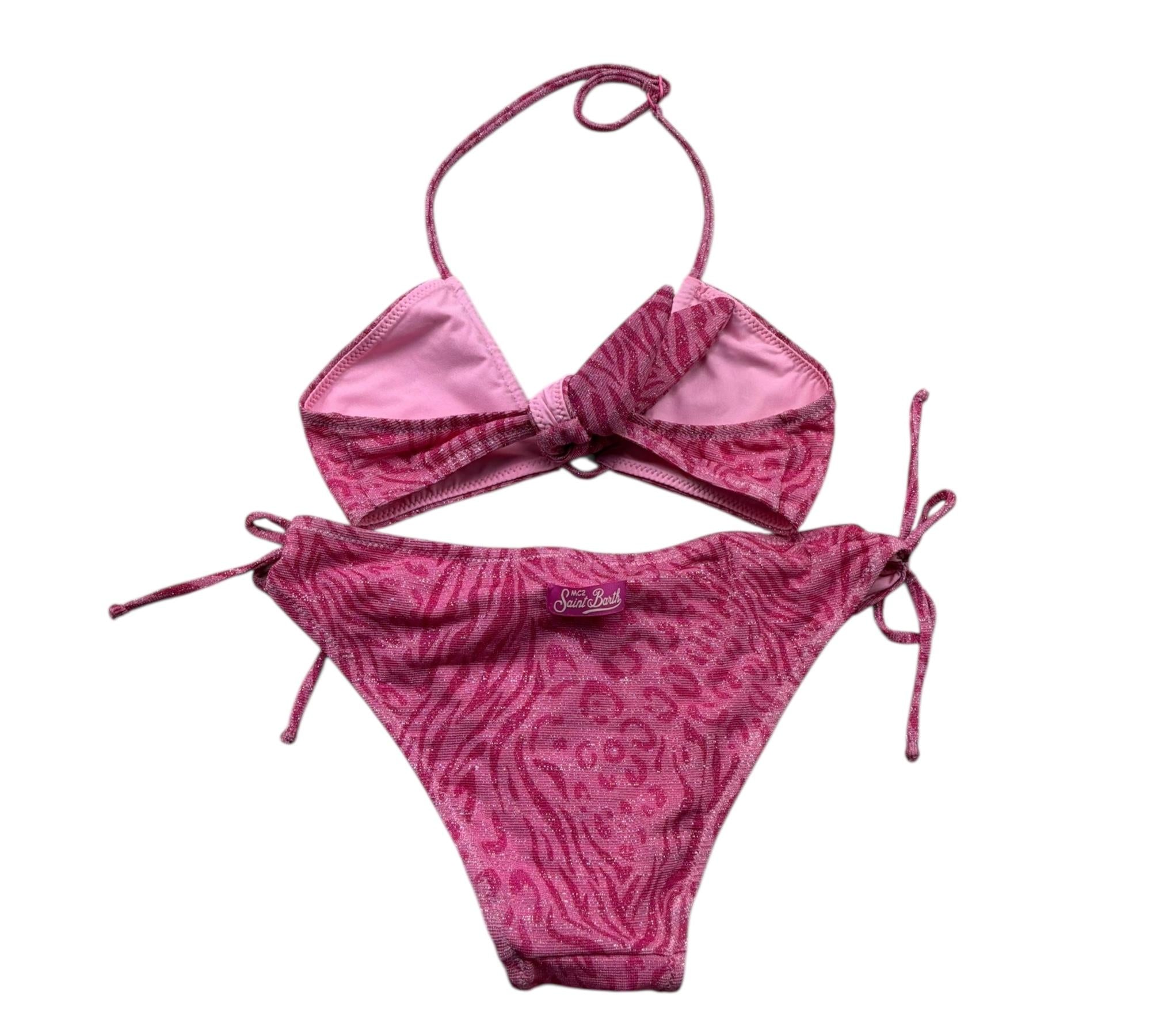 Saint Barth Costume 2 Pezzi Fascia-Mutandina per Bambina ARYANNA ROSA SAINT BARTH 