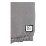 DOU DOU pantalone tuta tinta unita con logo Grigio per Bambino DV6P80 GRIGIO DOU DOU 