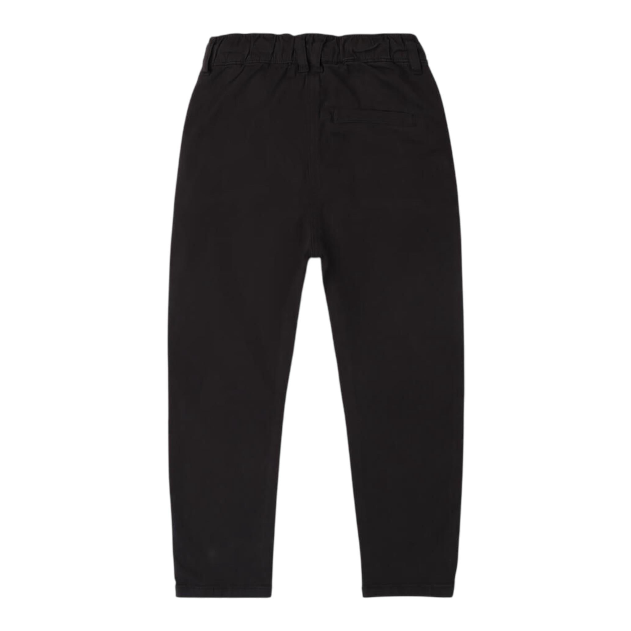 SARABANDA pantalone tinta unita con elastico in vita Nero per Bambino 0533 NERO SARABANDA 