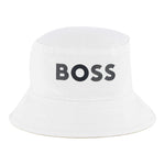 Boss Cappello Modello Pescatore Bicolore con Logo per Neonato J51698 BLU/BEIGE BOSS 