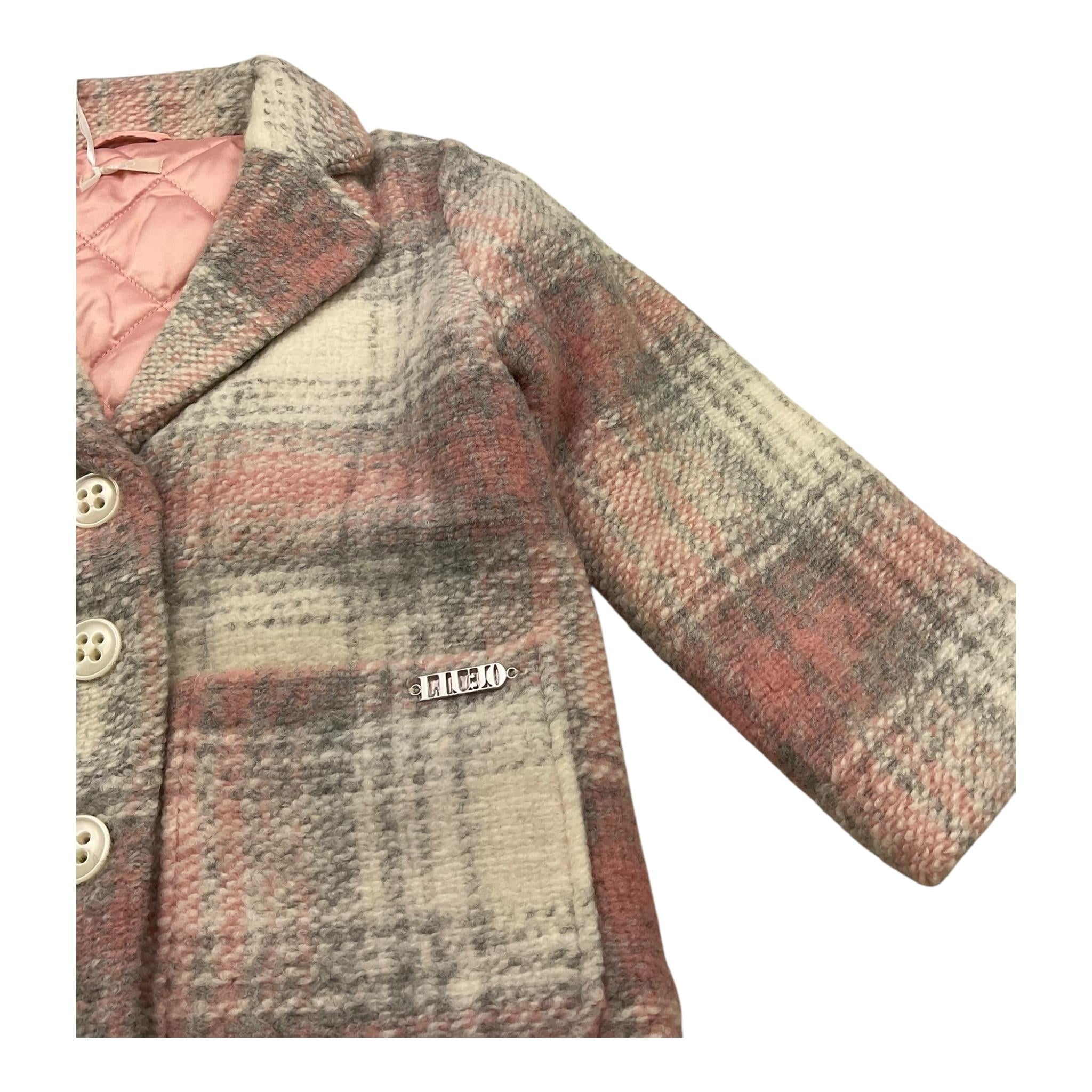 LIU JO cappotto stampa fantasia Rosa/grigio per Bambina KF4076 ROSA/GRIGIO LIU JO 