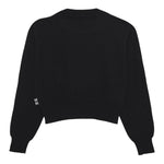 JOHN RICHMOND maglia girocollo tinta unita con stampa Nero per Bambina RGA24106MARI NERO JOHN RICHMOND 