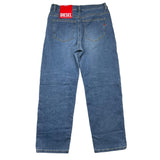 Diesel Jeans einfarbig mit Rissen hellblau für Jungen