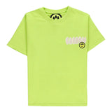 Barrow Kids Einfarbiges Rundhals-T-Shirt mit Kontrastdruck Grün für Jungen