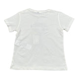 Please T-Shirt Girocollo Tinta Unita con Stampa per Bambino MBA2030B71J BIANCO PLEASE 