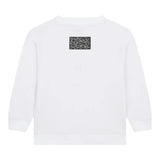 MARC JACOBS felpa girocollo tinta unita con stampa Bianco per Bambino W60319 BIANCO MARC JACOBS 
