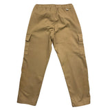 Manuel Ritz Einfarbige Hose mit elastischer Taille und Taschen in Beige für Jungen
