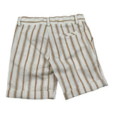 Pure Firenze Bermuda Fantasia A Righe con Girovita Regolabile per Neonato PC01271 BEIGE PURE FIRENZE 