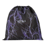Phobia Archive Einfarbige Blitz-Print-Tasche Schwarz/Lila für Kinder