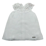 Cnd Abito Giromanica Tinta Unita per Neonata 901227 BIANCO CND 