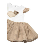 Mayoral Completo 2 Pezzi Canotte-Gonna Bianco/Beige per Neonata 1874X BIANCO/BEIGE MAYORAL 