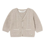 MAYORAL cardigan tinta unita scollo a v Beige per Neonato 2308X BEIGE MAYORAL 