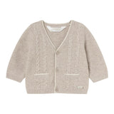 MAYORAL cardigan tinta unita scollo a v Beige per Neonato 2308X BEIGE MAYORAL 
