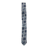 Hilly's Blaue Krawatte mit Fantasie-Print für Jungen