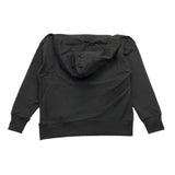 Yours Girl Einfarbiger Hoodie mit Pailletten Schwarz für Mädchen