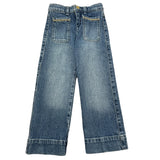 MICHAEL KORS jeans tinta unita modello palazzo Blu per Bambina R14165 BLU MICHAEL KORS 