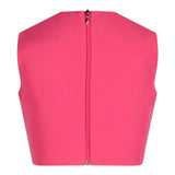 Marc Ellis Einfarbiges Top-Rock-Set mit Kunstknöpfen Fuchsia für Mädchen