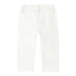 Mayoral Pantalone tinta unita con Girovita Regolabile Bianco per Bambino 1576X BIANCO MAYORAL 