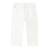 Mayoral Pantalone tinta unita con Girovita Regolabile Bianco per Bambino 1576X BIANCO MAYORAL 