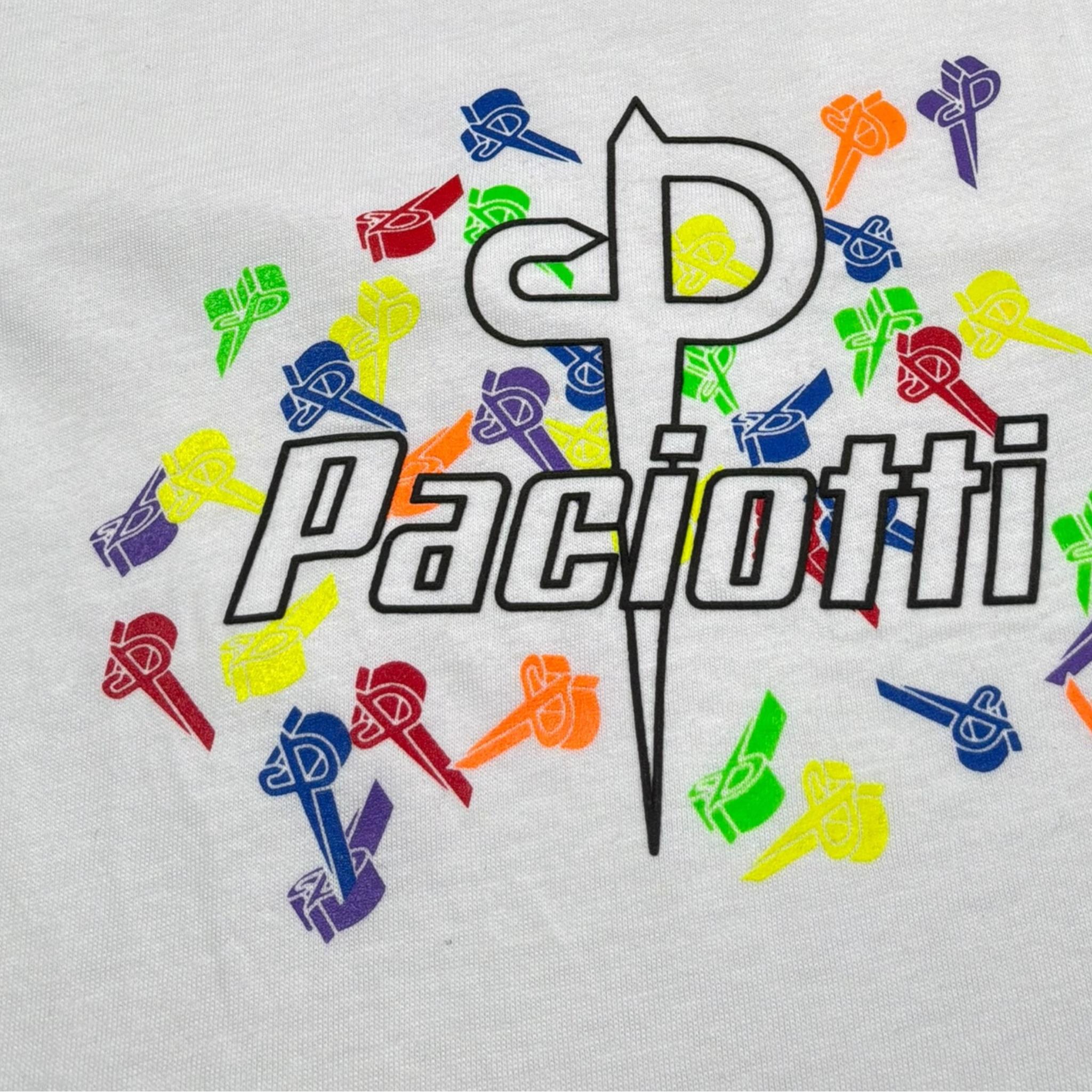 Cesare Paciotti T-Shirt Girocollo Tinta Unita con Stampa per Neonato TSP4119BN BIANCO CESARE PACIOTTI 