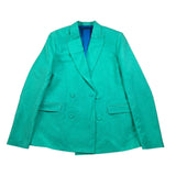 Daniele Alessandrini Giacca tinta unita Doppiopetto Verde per Bambino 1235J00148 VERDE DANIELE ALESSANDRINI 