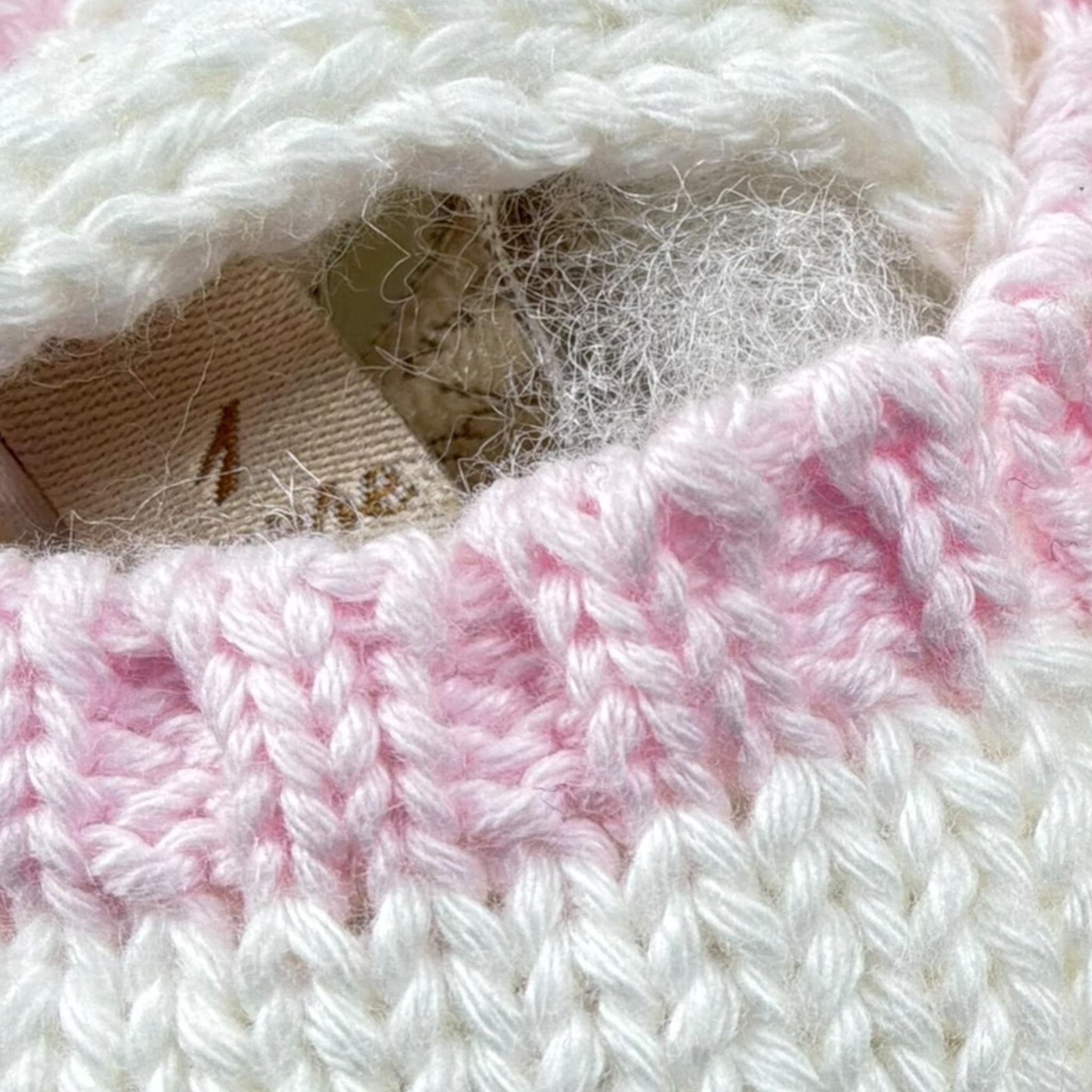 La Stupenderia Babbucce Tinta Unita con Profili In Contrasto per Neonata SBSC50102103 BIANCO LA STUPENDERIA 