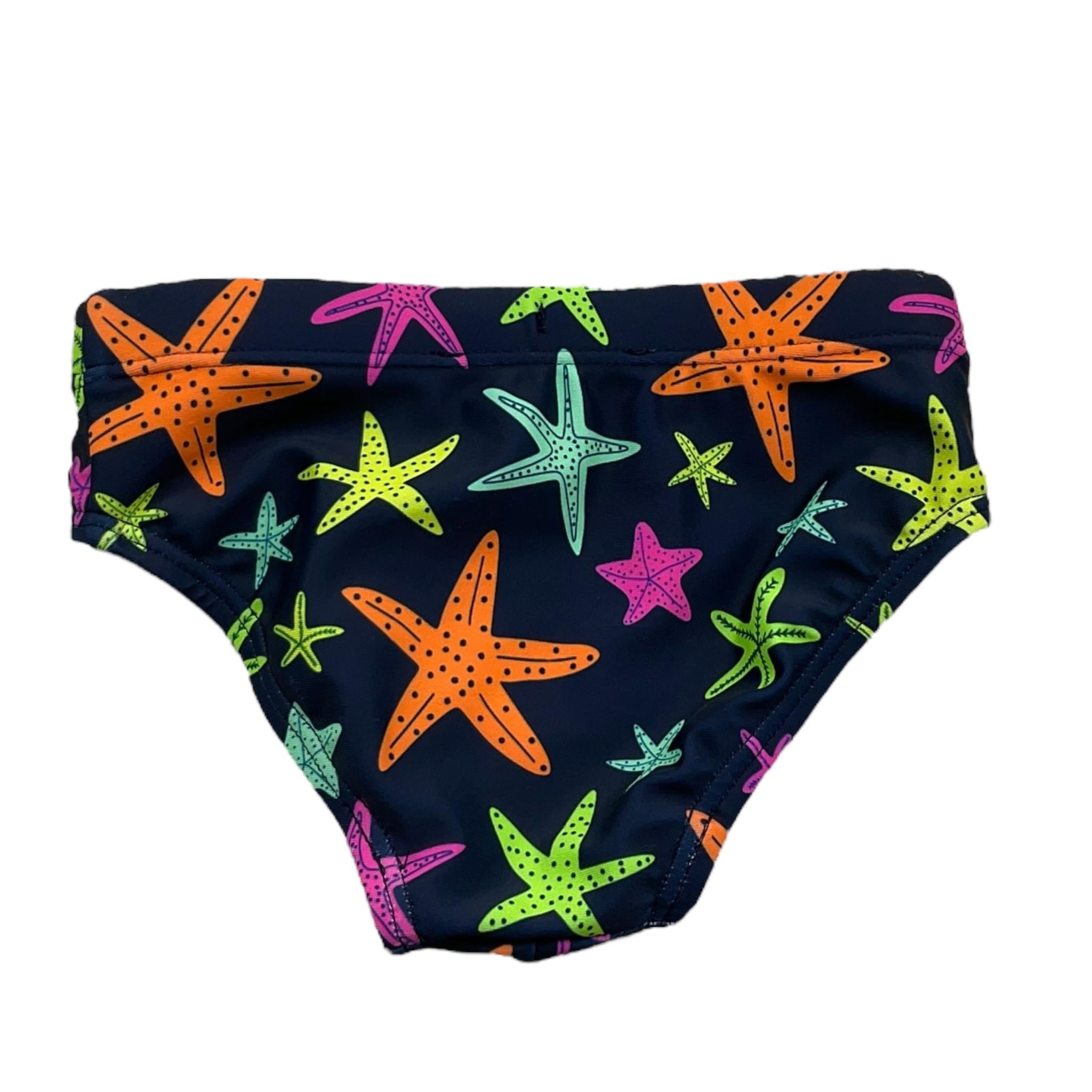 F**K Costume Mutandina Tinta Unita Stampa Fantasia per Neonato FJ25N04SA20X16 BLU F**K 