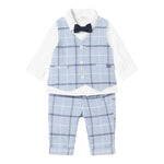 MAYORAL completo 3pz pantalone-camicia-papillions Azzurro per Neonato 2520 AZZURRO MAYORAL 