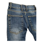 ALEXANDER KIM 47 jeans tinta unia con girovita regolabile Blu per Bambino J-TWIST BLU ALEXANDER KIM 47 
