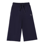 SARABANDA pantalone modello a palazzo tinta unita con elastico in vita Blu per Neonata 0A321N BLU SARABANDA 