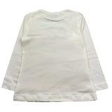 MAYORAL shirt girocollo tinta unita con stampa in contrasto Bianco per Bambina 4072 BIANCO MAYORAL 