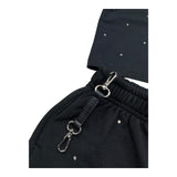 Saint Barth Completo 2 Pezzi T-Shirt-Short Tinta Unita per Bambina NIVES NERO SAINT BARTH 