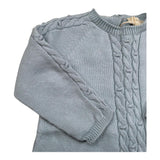 Wedoble Tutina Manica Lunga Tinta Unita per Neonato V2503346A AZZURRO WEDOBLE 