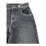 DOU DOU jeans tinta unita con girovita regolabile modello palazzo Nero per Bambina DV6P50XX NERO DOU DOU 