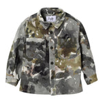 Il Gufo Giubbino In Denim con Fantasia Mimetica per Bambino P25GR176C4140 VERDE IL GUFO 