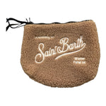 SAINT BARTH borsa modello pochette tinta unita con zip Beige per Bambina ALINE BEIGE SAINT BARTH 
