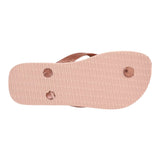 Havaianas – Einfarbige Flip-Flops mit rosa Pudelmuster für Mädchen