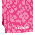 Balmain Short Tinta Unita con Fantasia per Bambina BS6139 FUXIA BALMAIN 