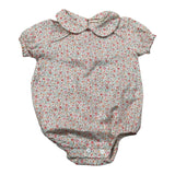 Wedoble Pagliaccetto Meza Manica Fantaisa Floreale per Neonata V2506716A BIANCO WEDOBLE 