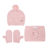MAYORAL set cappello-guanti-scaldacollo Rosa per Neonata 10769 ROSA MAYORAL 