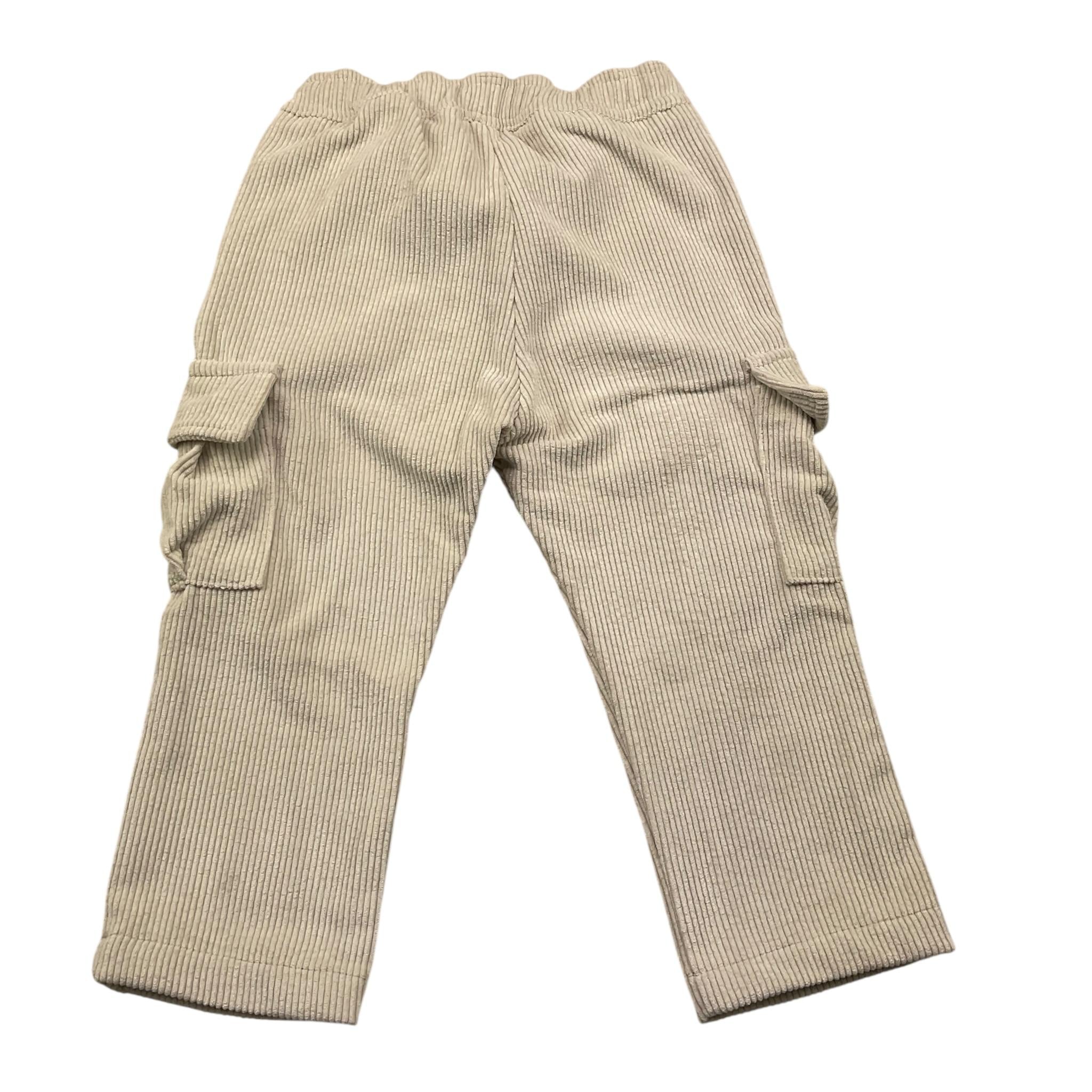 M+E' pantalone tinta unita con elastico in vita Beige per Bambina UEM0442 BEIGE M+E' 