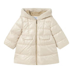 MAYORAL giubbino tinta unita con zip e cappuccio Beige per Neonata 2483 BEIGE MAYORAL 