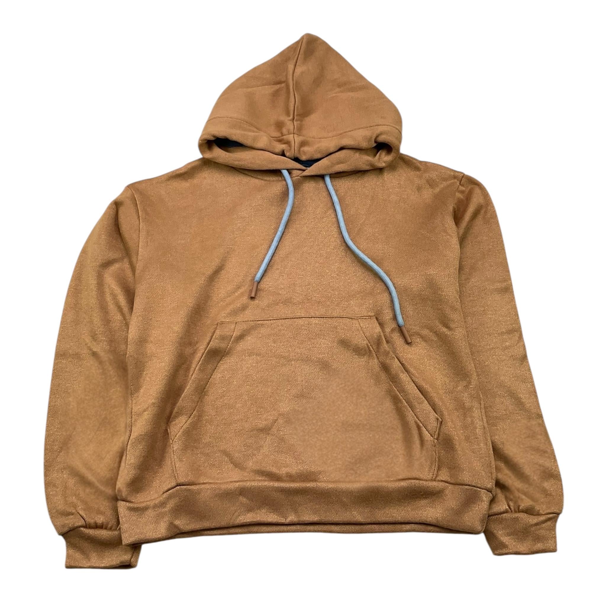 OVER-D felpa chiusa con cappuccio tinta unita Beige per Bambino K1691SFL BEIGE OVER-D 