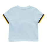K-Way T-Shirt Girocollo Tinta Unita per Neonato K71375WXX AZZURRO K-WAY 