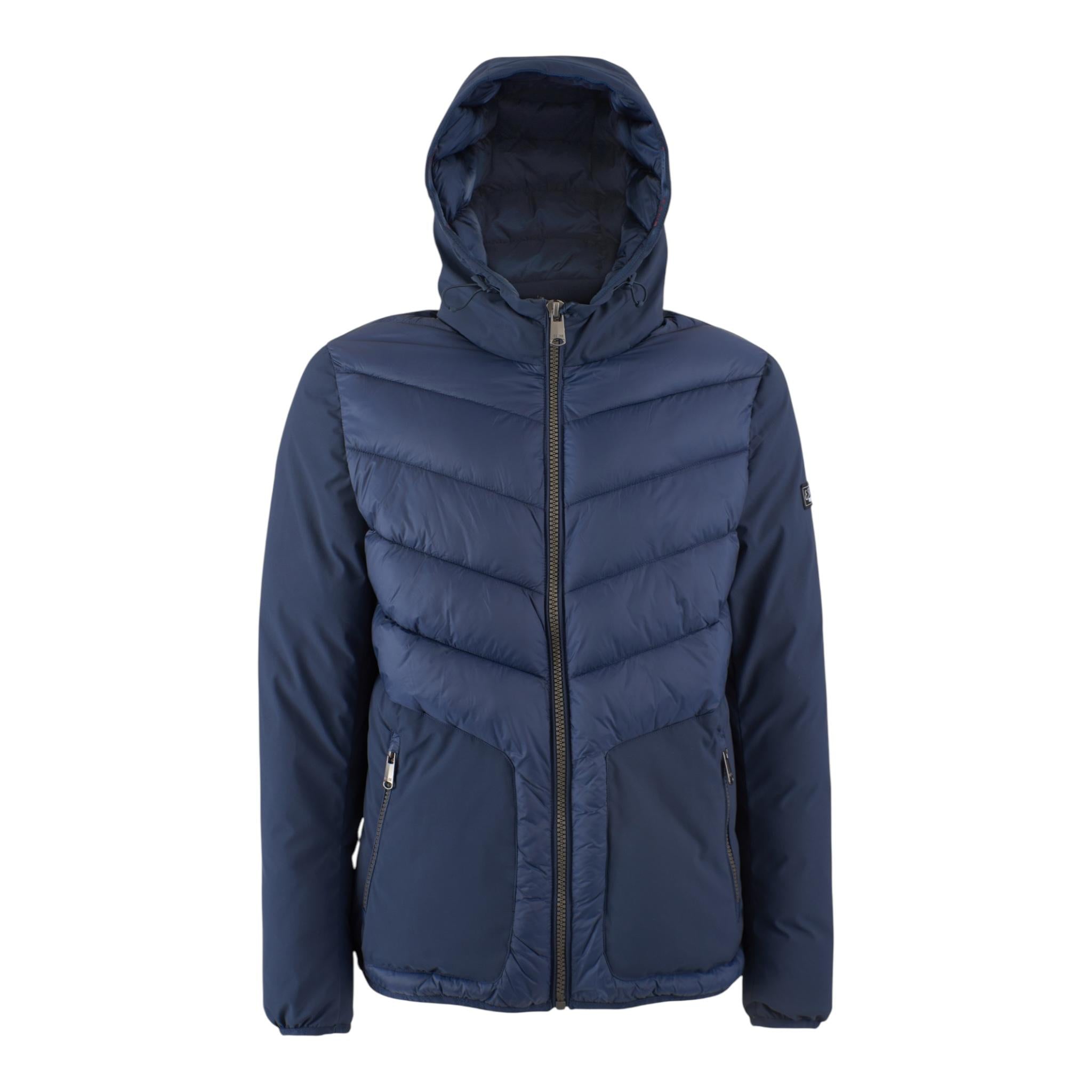 YES ZEE giubbino tinta unita con zip e cappuccio Blu per Bambino 2004 BLU YES ZEE 