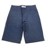 Cesare Paciotti Bermuda Shorts Einfarbig Mit Verstellbarem Bund Blau Für Jungen