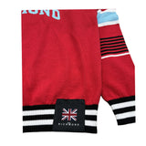 John Richmond Maglia Girocollo Tinta Unita con Stampa per Bambino RBP26124MA ROSSO JOHN RICHMOND 