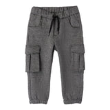 SARABANDA pantalone tinta unita con microfantasia Bianco per Bambino 0A163 BIANCO SARABANDA 
