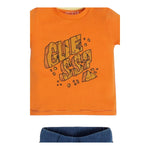 Guess Completo 2 Pezzi T-Shirt-Bermuda per Neonato I3GG01K8HM3 ARANCIONE GUESS 