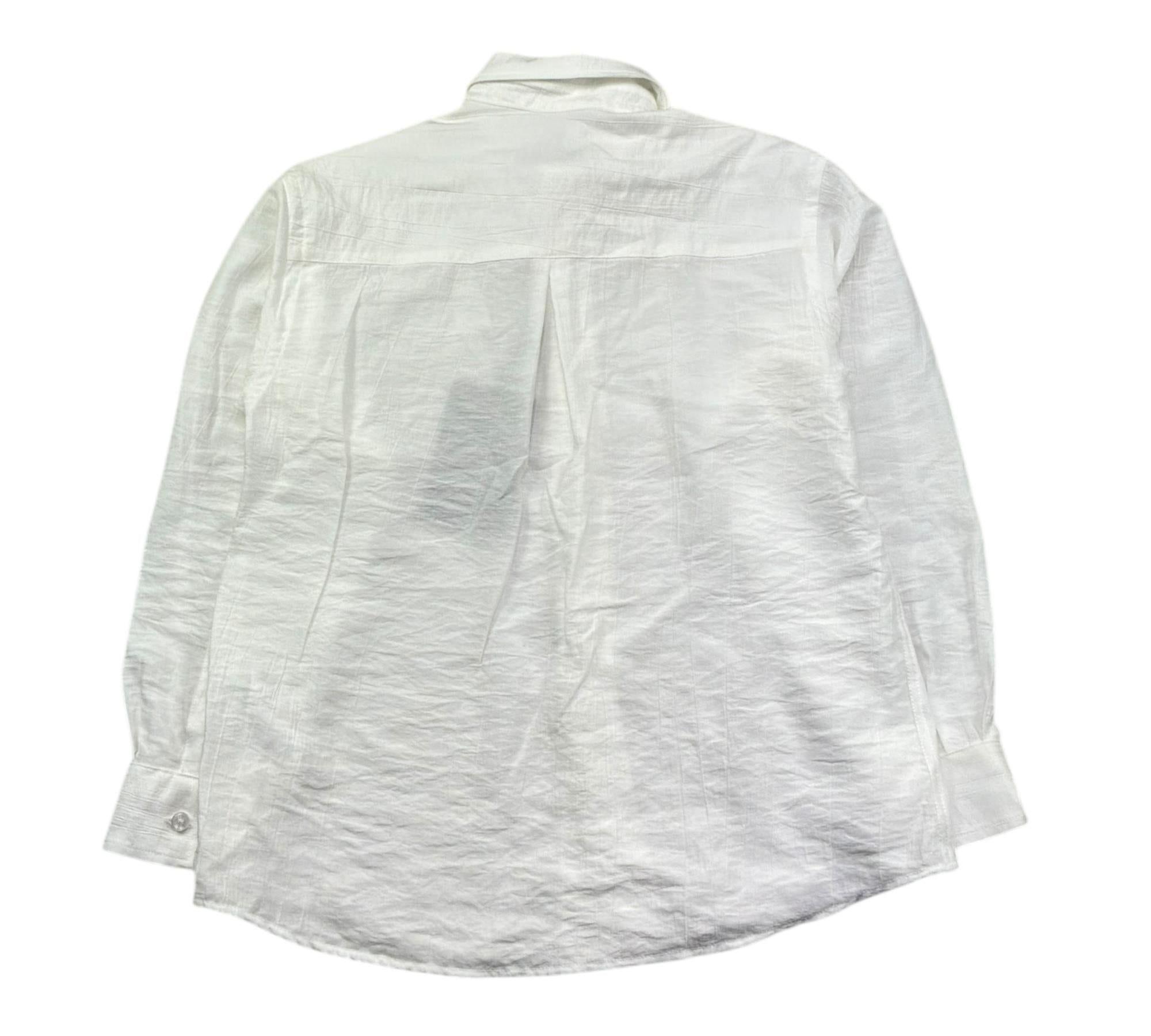 Paolo Pecora Camicia Manica Lunga Tinta Unita per Bambino PP4356 BIANCO PAOLO PECORA 